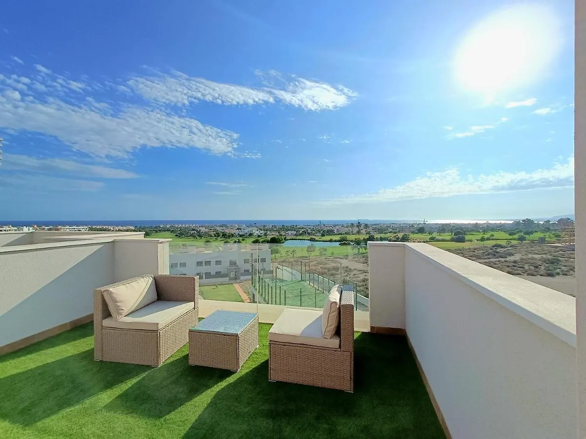 Appartamento Nuevo Atico Toyo. Vistas Al Mar, Terraza, Solarium, Piscina, A/A, Wifi Y Garaje El Toyo Spagna